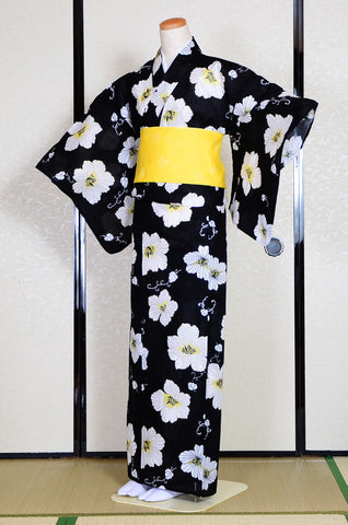 Japanese yukata kimono / D #161