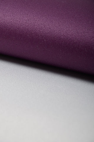 Flat obi belt : Plain / Deep purple and Light gray