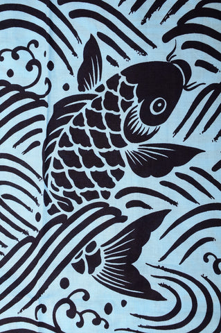 Men Yukata for indoor use / koi :YC911
