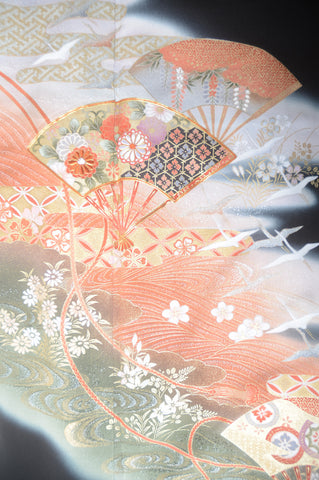 Japanese kimono 6 items set / BK#614