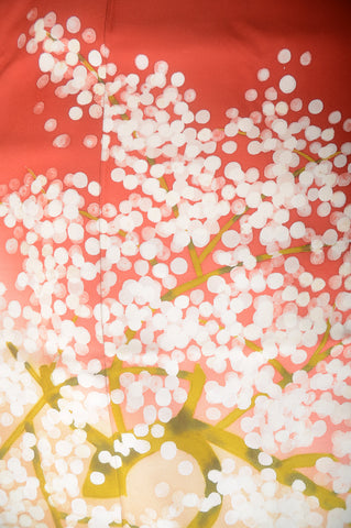 Japanese kimono. kimono for women. kimono female. houmongi kimono. tsukesage kimono.