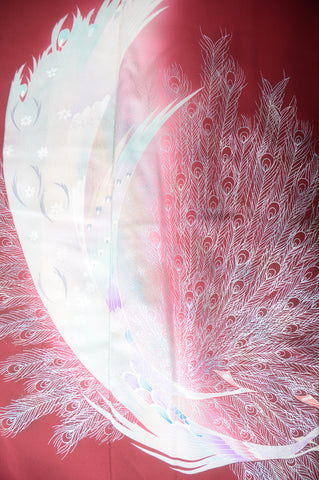 Japanese kimono. kimono for women. kimono female. houmongi kimono. tsukesage kimono.