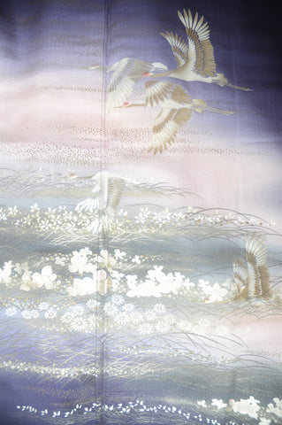 Japanese kimono. kimono for women. kimono female. houmongi kimono. tsukesage kimono.