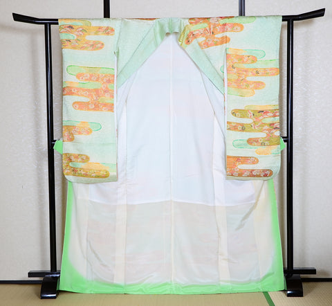 Long-sleeved kimono / Furisode / FK#1162