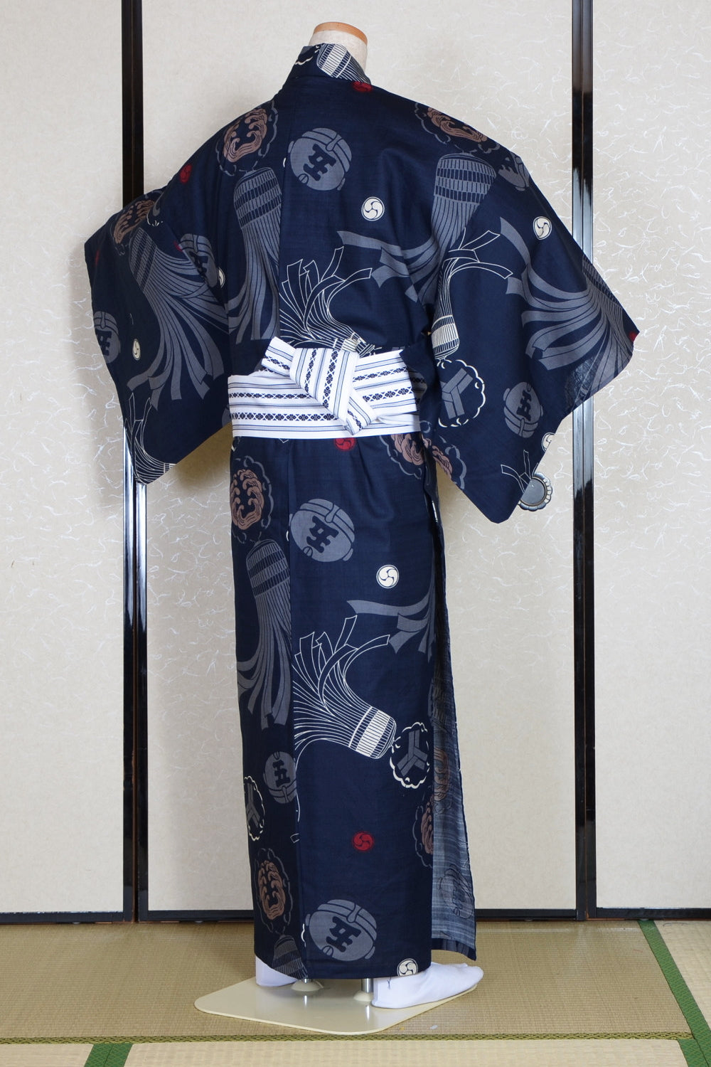 Japanese men yukata kimono. Summer kimono. – Kimono yukata market sakura