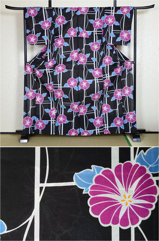 Japanese yukata kimono / H #379