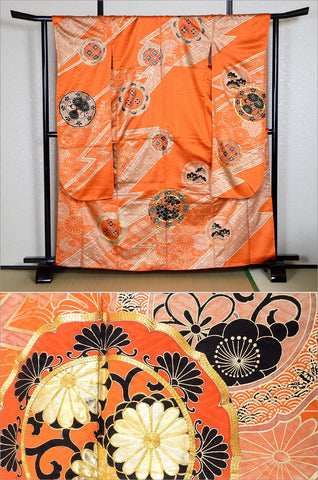 Long-sleeved kimono / Furisode / FK#929
