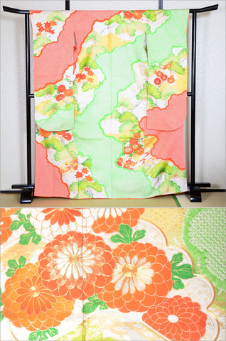 Long-sleeved kimono / Furisode / FK#1-332