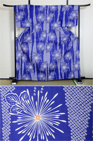 Japanese yukata kimono / H #362
