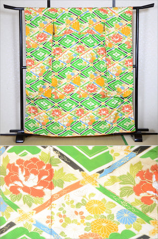 Long-sleeved kimono / Furisode / FK#1-333