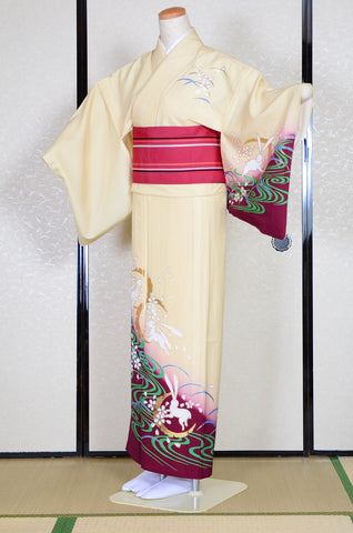 Japanese kimono 4 items set / PK #362