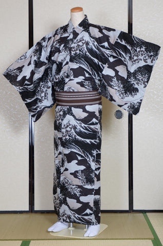 Men's Yukata Kimono 'Shinoya