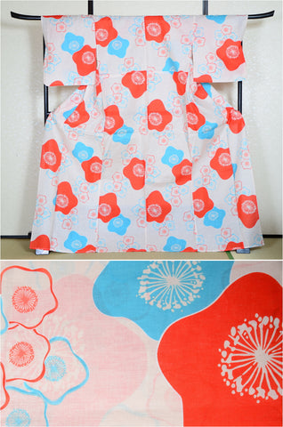 Japanese yukata kimono/ Plus size / P #269