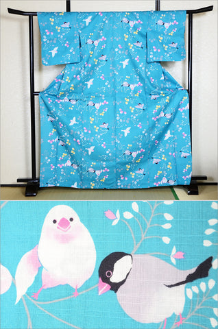 Japanese yukata kimono / 10 #574