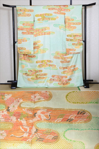 Long-sleeved kimono / Furisode / FK#1162