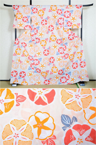 Japanese yukata kimono/ Plus size / P #230