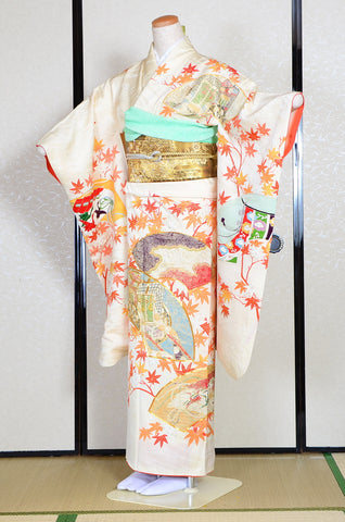Long-sleeved kimono 6 items set / Furisode / FK#1-300