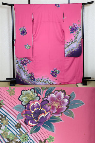 Long-sleeved kimono / Furisode / FK#1001