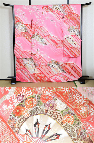Long-sleeved kimono / Furisode / FK#1101