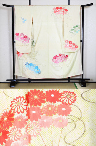 Long-sleeved kimono / Furisode / FK#883