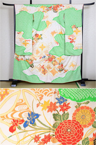 Long-sleeved kimono / Furisode / FK#810