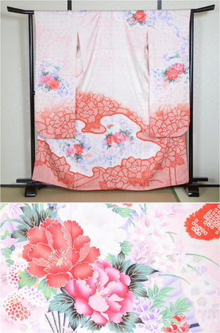 Long-sleeved kimono / Furisode / FK#870