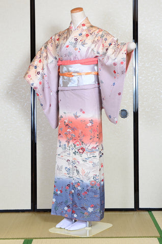 Japanese kimono 6 items set / TK #1338