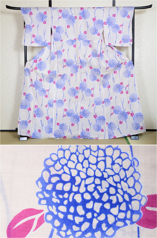 Japanese yukata kimono/ Plus size / P #281