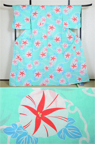 Japanese yukata kimono/ Plus size / P #250