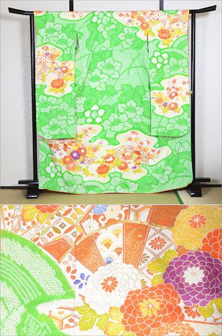 Long-sleeved kimono / Furisode / FK#1137