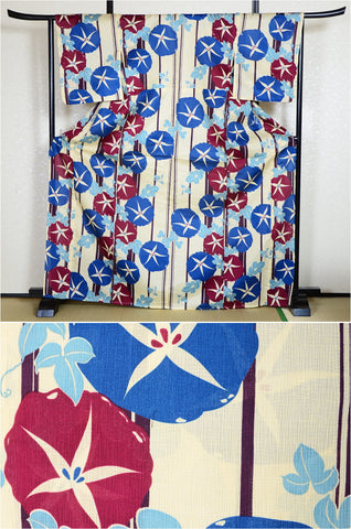 Japanese yukata kimono / 10 #364