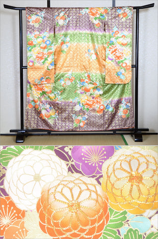 Long-sleeved kimono / Furisode / FK#1-344
