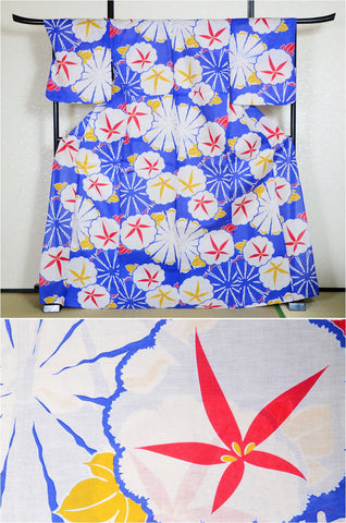 Japanese yukata kimono/ Plus size / P #274