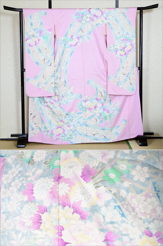 Long-sleeved kimono / Furisode / FK#1-220