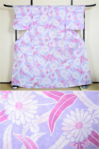 Japanese yukata kimono/ Plus size / P #237
