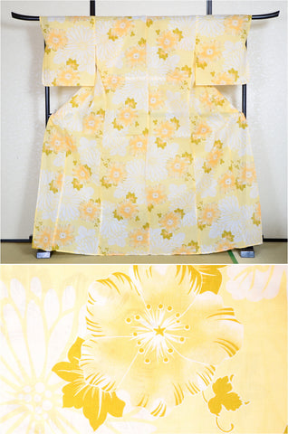 Japanese yukata kimono/ Plus size / P #210