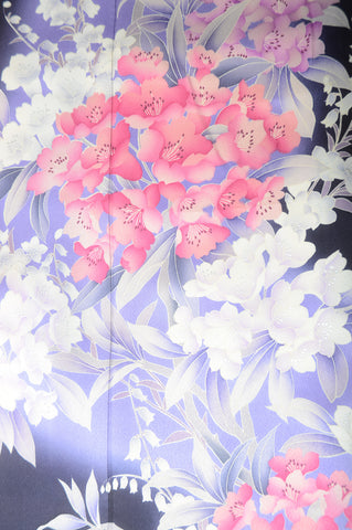 Long-sleeved kimono 6 items set / Furisode / FK#1-314