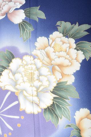 Long-sleeved kimono 6 items set / Furisode / FK#1186