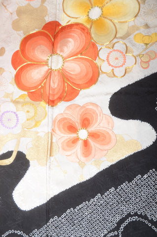 Long-sleeved kimono 6 items set / Furisode / FK#1189