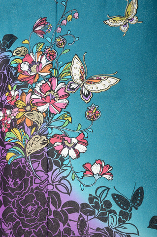 Long-sleeved kimono 6 items set / Furisode / FK#1049