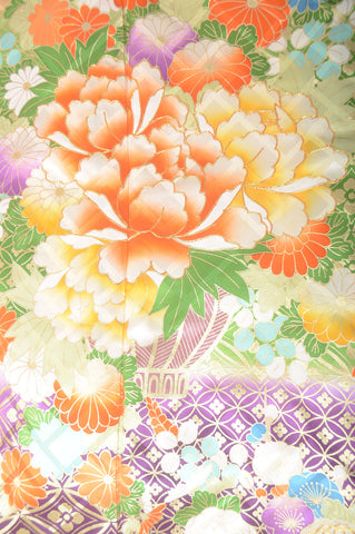 Long-sleeved kimono / Furisode / FK#1-344