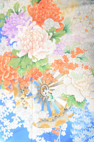 Long-sleeved kimono / Furisode / FK#1-348