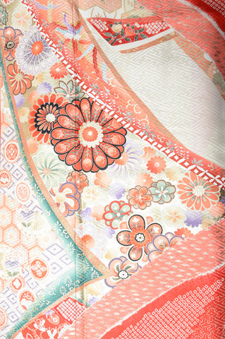 Long-sleeved kimono / Furisode / FK#1084