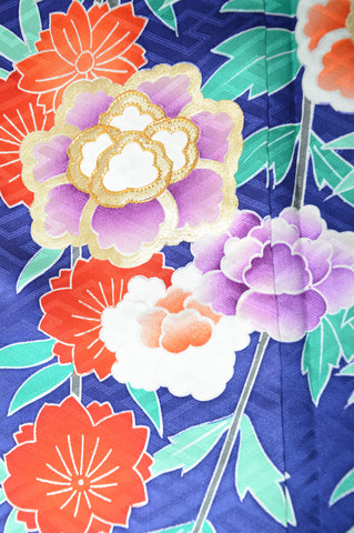 Long-sleeved kimono / Furisode / FK#1098