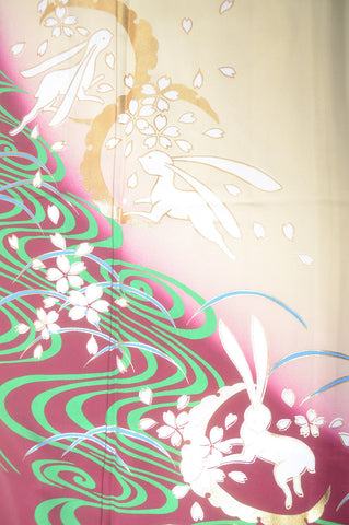 Japanese kimono 4 items set / PK #362