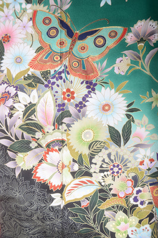 Long-sleeved kimono 6 items set / Furisode / FK#1-310