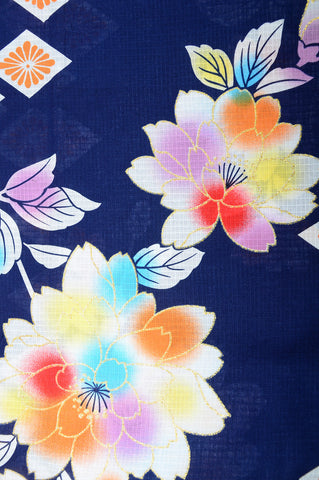 Japanese yukata kimono / 10 #558