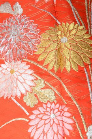 Long-sleeved kimono 6 items set / Furisode / FK#732