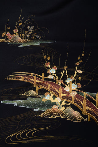 Japanese kimono & jacket  set / SK#819