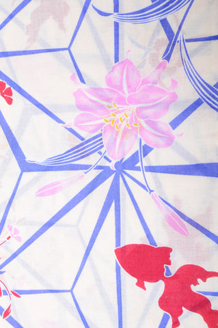 Japanese yukata kimono/ Plus size / P #265